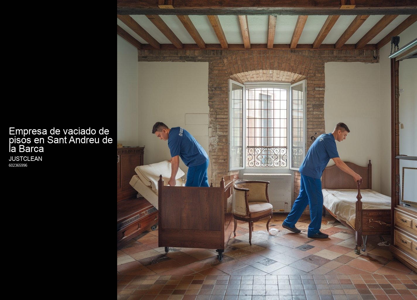 Empresa de vaciado de pisos en Sant Andreu de la Barca
