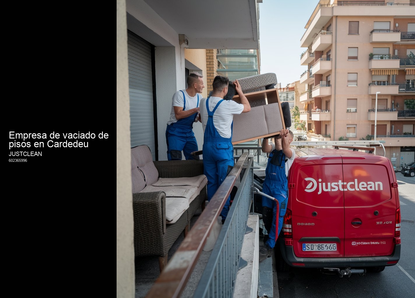 ¿Por qué elegir JustClean para vaciados de piso?