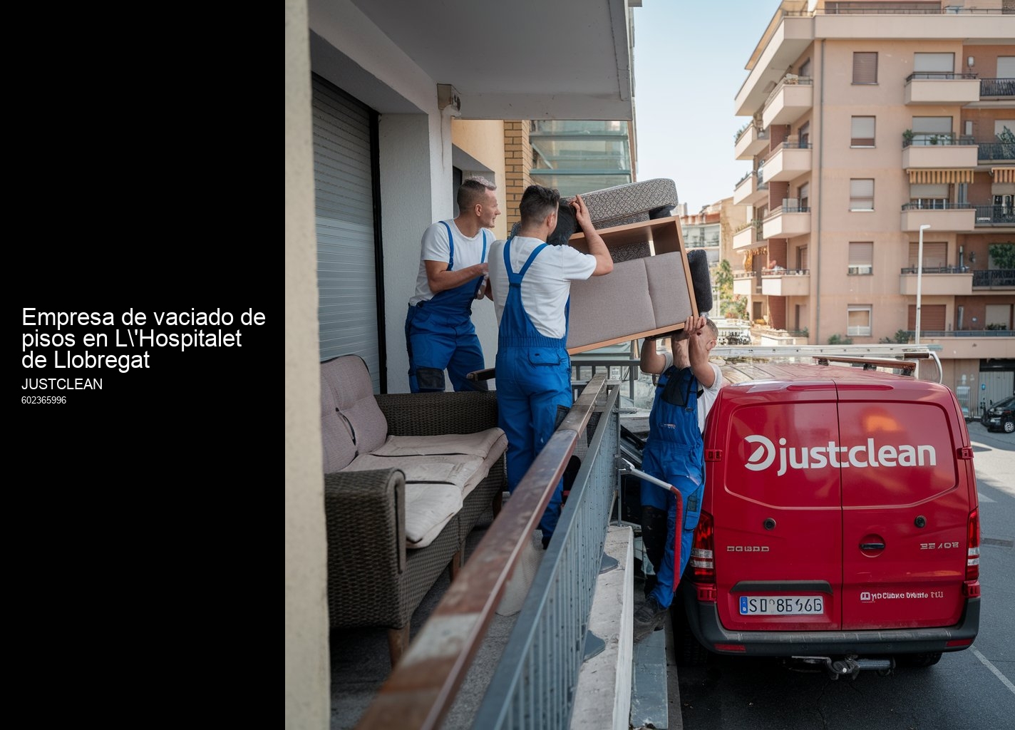 ¿Por qué elegir JustClean para vaciados de piso?